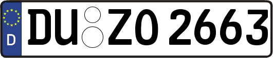 DU-ZO2663