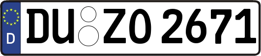 DU-ZO2671
