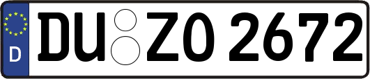 DU-ZO2672