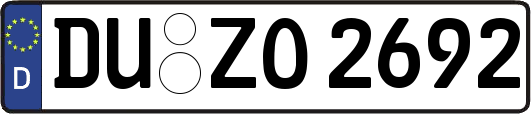 DU-ZO2692