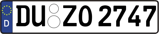 DU-ZO2747