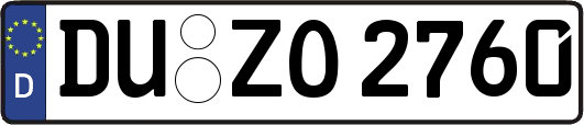 DU-ZO2760