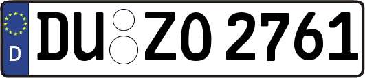 DU-ZO2761