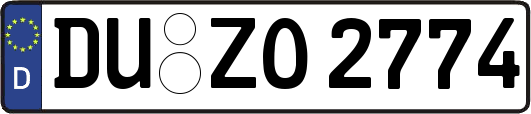 DU-ZO2774