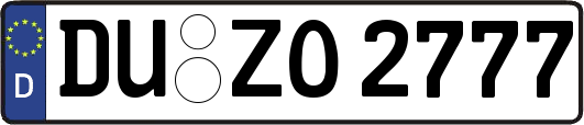 DU-ZO2777