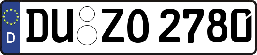 DU-ZO2780