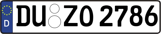 DU-ZO2786