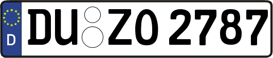 DU-ZO2787