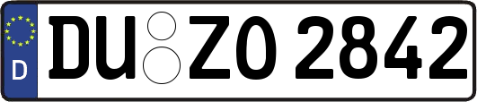 DU-ZO2842