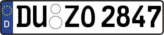 DU-ZO2847