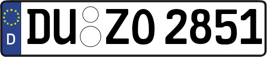 DU-ZO2851
