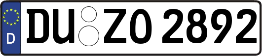DU-ZO2892