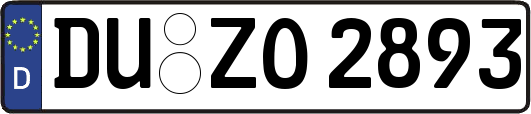 DU-ZO2893