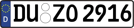 DU-ZO2916