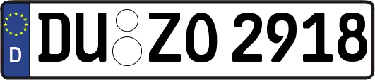 DU-ZO2918