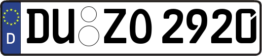 DU-ZO2920