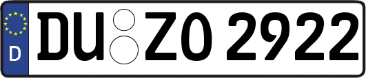 DU-ZO2922