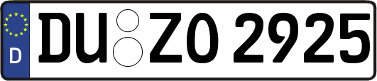 DU-ZO2925