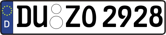DU-ZO2928