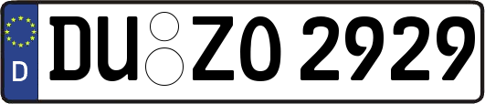 DU-ZO2929