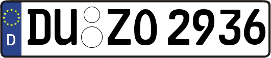 DU-ZO2936
