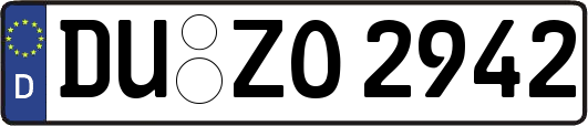 DU-ZO2942