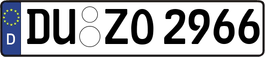 DU-ZO2966