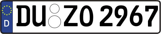 DU-ZO2967