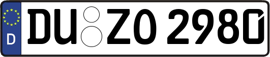 DU-ZO2980
