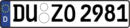 DU-ZO2981