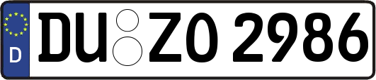 DU-ZO2986