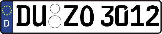 DU-ZO3012