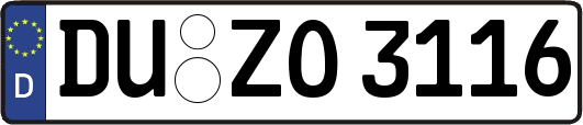 DU-ZO3116