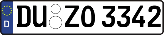 DU-ZO3342