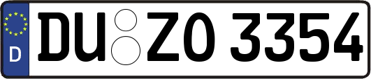 DU-ZO3354