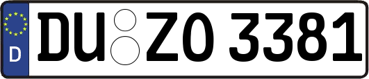DU-ZO3381