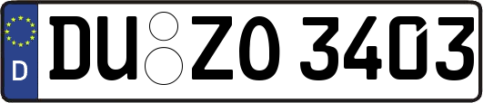 DU-ZO3403