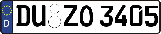 DU-ZO3405