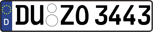 DU-ZO3443