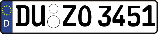 DU-ZO3451