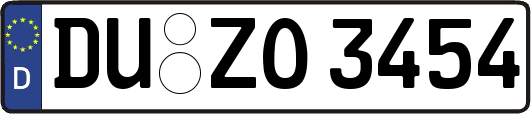 DU-ZO3454