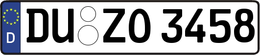 DU-ZO3458