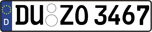 DU-ZO3467