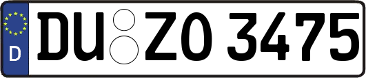 DU-ZO3475