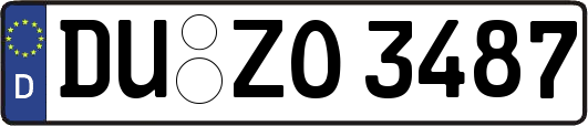 DU-ZO3487