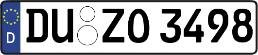 DU-ZO3498