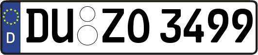 DU-ZO3499