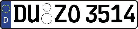 DU-ZO3514