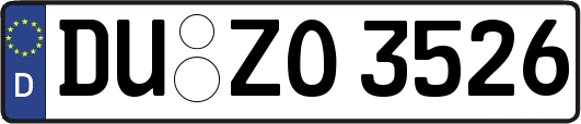 DU-ZO3526