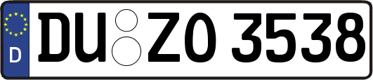 DU-ZO3538